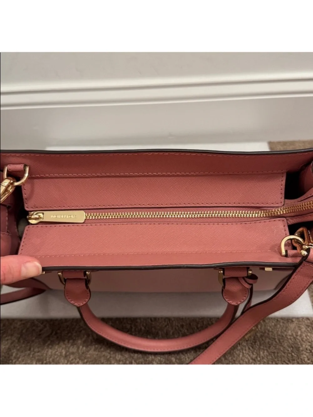 Michael Kors Dillon Small Satchel - Dusty Rose & Pink